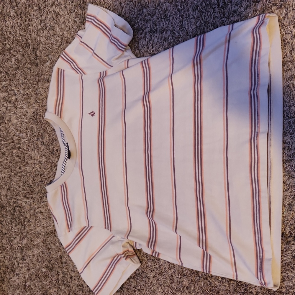 Striped volcom shirt